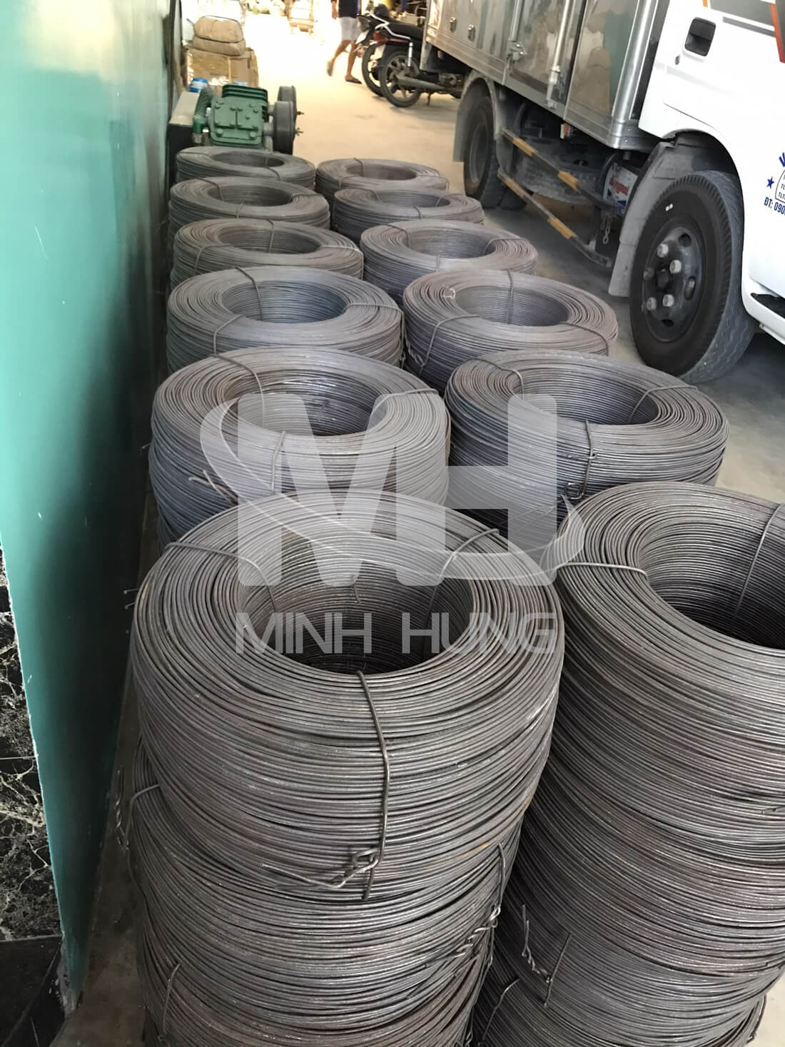 Kẽm cuộn đóng thùng Carton